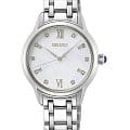 Seiko Seiko Conceptual Series Dress SRZ537P1  SRZ537P1 кварцевые женские часы перламутровый циферблат, браслет нержавеющая сталь — вид спереди