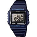 Casio Casio Illuminator W-215H-2AVDF (W-215H-2A)  W-215H-2A кварцевые мужские часы серый циферблат, браслет нержавеющая сталь + золото 18к — вид спереди