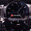 Rado Rado Centrix Chronograph R30130152 кварцевые мужские часы часы крупный план черный циферблата