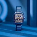 Rado Rado True Square Automatic Skeleton R27178205 механические мужские часы часы крупный план  циферблата