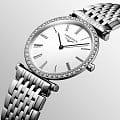 Longines Longines La Grande Classique L4.523.0.11.6 кварцевые женские часы часы крупный план белый циферблата