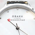 Obaku Obaku Links V248LXCWSC,  дания женские часы на браслете нержавеющая сталь боковой вид