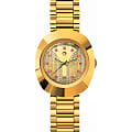 Rado Rado The Original R12416034 Automatic R12416034 механические женские часы  золотой циферблат, браслет сталь + золото — вид спереди
