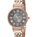 Anne Klein Anne Klein Ceramics  2158GYRG  2158GYRG кварцевые женские часы  серый циферблат, браслет сталь c pvd покрытием — вид спереди