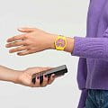 Swatch Swatch New Gent Biosourced Swatch Pay! SO29Z129-5300 женские часы цветной циферблат на запястье