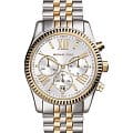 Michael Kors Michael Kors Lexington MK5955  MK5955 кварцевые женские часы серебристый циферблат, браслет нержавеющая сталь с pvd-покрытием — вид спереди