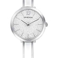 Swarovski Swarovski Crystalline Delight 5580537  5580537 кварцевые женские часы  серебристый циферблат, браслет нержавеющая сталь — вид спереди