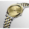 Longines Longines Flagship L4.984.3.37.7 мужские часы золотой циферблат на запястье