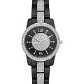 Michael Kors Michael Kors Runway MK6620  MK6620 кварцевые женские часы черный циферблат, браслет сталь c pvd покрытием — вид спереди