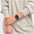 Swatch Swatch Chrono 42 Standard SUSB104 мужские часы черный циферблат на запястье