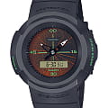 Casio Casio G-Shock AW-500MNT-1ADR (AW-500MNT-1A)  AW-500MNT-1A электронные мужские часы  черный циферблат, браслет пластик — вид спереди