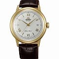 Orient Orient AC00007W (FAC00007W)  FAC00007W механические мужские часы белый циферблат, браслет кожаный — вид спереди
