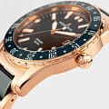 Jacques Lemans Jacques Lemans High Tech Ceramic 42-10H,  австрия мужские часы на браслете сталь + pvd + керамика боковой вид