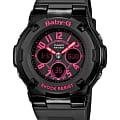 Casio Casio Baby-G BGA-117-1B1  BGA-117-1B1 кварцевые женские часы  циферблат, браслет пластик — вид спереди