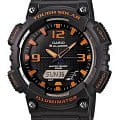 Casio Casio AQ-S810W-8A  AQ-S810W-8A кварцевые мужские часы черный циферблат, браслет пластик — вид спереди