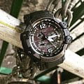 Casio Casio G-Shock GPW-1000V-1A, g-shock япония мужские часы на браслете  боковой вид
