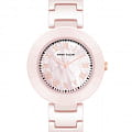 Anne Klein Anne Klein Ceramic 4036PMLP  4036PMLP кварцевые женские часы розовый циферблат, браслет сталь + pvd + керамика — вид спереди