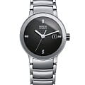 Rado Rado Centrix Diamonds R30940703 Automatic R30940703 механические женские часы черный циферблат, браслет нержавеющая сталь — вид спереди
