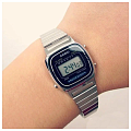 Casio Casio Vintage LA670WA-2DF (LA670WA-2) , наручные женские часы фото под углом
