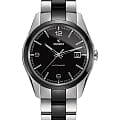 Rado Rado Hyperchrome R32109152 Automatic R32109152 механические мужские часы  черный циферблат, браслет сталь + высокотехнологичная керамика — вид спереди