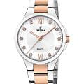 Festina Festina Mademoiselle F20612/1  F20612/1 кварцевые женские часы  серебристый циферблат, браслет нержавеющая сталь с pvd-покрытием — вид спереди
