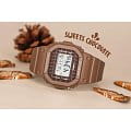 Casio Casio Baby-G BGD-565USW-5 кварцевые женские часы часы крупный план серый циферблата