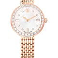 Swarovski Swarovski Certa 5672981  5672981 кварцевые женские часы белый циферблат, браслет нержавеющая сталь с pvd-покрытием — вид спереди