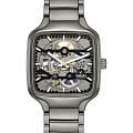 Rado Rado True Square Automatic Skeleton R27196152  R27196152 механические женские часы черный циферблат, браслет высокотехнологичная керамика — вид спереди