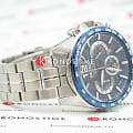 Seiko Seiko Conceptual Series Sports SSB345P1 кварцевые мужские часы часы, крупный план синий циферблат