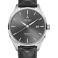 Atlantic Atlantic Worldmaster 1888 52759.41.41S  52759.41.41S механические мужские часы черный циферблат, браслет кожаный — вид спереди