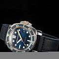 Spinnaker Spinnaker Hull Diver SP-5088-05  английские мужские часы на браслете кожаный боковой вид