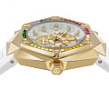 Philipp Plein Philipp Plein The Skull PWADA0324 кварцевые женские часы часы крупный план белый циферблата