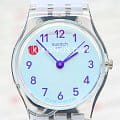 Swatch Swatch Lady LK396 gent швейцарские женские часы на браслете пластик боковой вид