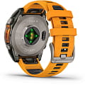 Garmin Garmin Fenix 8 47mm Amoled Sapphire Titanium Orange 010-02904-11 010-02904-11 оригинальные мужские часы в комплекте с коробкой
