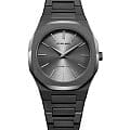 D1 Milano D1 Milano Ultra Thin UTBL32  UTBL32 кварцевые женские часы серый циферблат, браслет нержавеющая сталь с pvd-покрытием — вид спереди