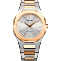 D1 Milano D1 Milano Ultra Thin UTBL34  UTBL34 кварцевые женские часы  перламутровый циферблат, браслет нержавеющая сталь с pvd-покрытием — вид спереди