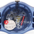 Swatch Swatch New Gent Biosourced SO29N704 кварцевые мужские часы часы крупный план синий циферблата