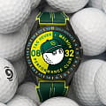 TAG Heuer TAG Heuer Connected Malbon Golf Edition SBR8A85.EB0338 электронные мужские часы часы, крупный план  циферблат