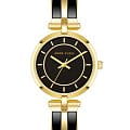 Anne Klein Anne Klein Trend 3916BKGB  3916BKGB кварцевые женские часы черный циферблат, браслет сталь c pvd покрытием — вид спереди