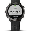 Garmin Garmin Forerunner 645 Music 010-01863-32 электронные мужские часы часы крупный план цветной циферблата