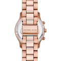 Michael Kors Michael Kors Runway MK7327,  сша женские часы на браслете нержавеющая сталь с pvd-покрытием боковой вид