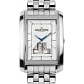 Jacques Lemans Jacques Lemans 1-1368D  1-1368D механические мужские часы белый циферблат, браслет нержавеющая сталь — вид спереди