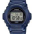 Casio Casio Collection W-219H-2AEF  W-219H-2AVEF кварцевые мужские часы  черный циферблат, браслет пластик — вид спереди
