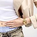 D1 Milano D1 Milano Square Disco Gold SQBL03 , наручные мужские часы фото под углом