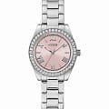 Guess Guess Dress Mini Luna GW0841L4  GW0841L4 кварцевые женские часы розовый циферблат, браслет нержавеющая сталь — вид спереди