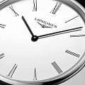 Longines Longines La Grande Classique L4.755.4.11.2 кварцевые женские часы часы крупный план белый циферблата