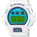 Casio Casio G-Shock DW-6900RCS-7DR (DW-6900RCS-7)  DW-6900RCS-7DR электронные мужские часы  циферблат, браслет пластик — вид спереди