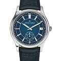 Jacques Lemans Jacques Lemans Derby 1-2197B  1-2197B кварцевые мужские часы синий циферблат, браслет кожаный — вид спереди