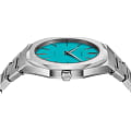D1 Milano D1 Milano Ultra Thin UTBU08 кварцевые мужские часы часы крупный план голубой циферблата
