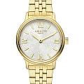 Amalys Amalys Watson AMW-162  AMW-162 кварцевые женские часы белый циферблат, браслет нержавеющая сталь с pvd-покрытием — вид спереди